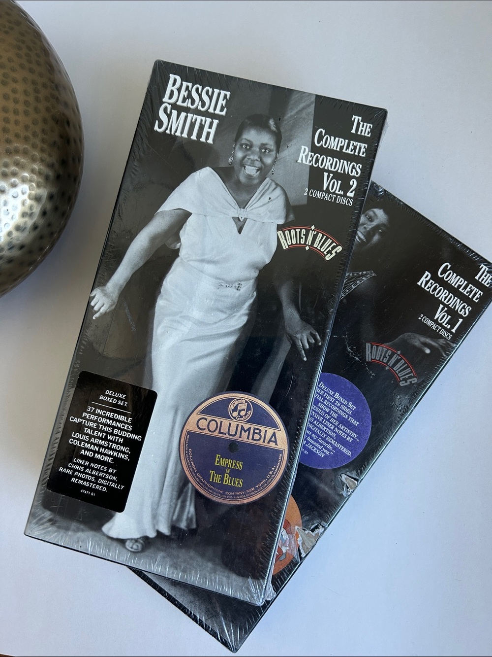 Bessie Smith Empress of the Blues Deluxe Boxed CD Set Complete Recordings 1 & 2